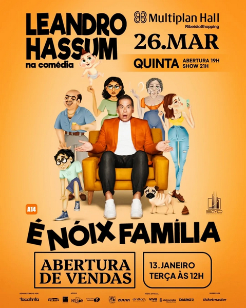 É Nóix Família - Leandro Hassum 