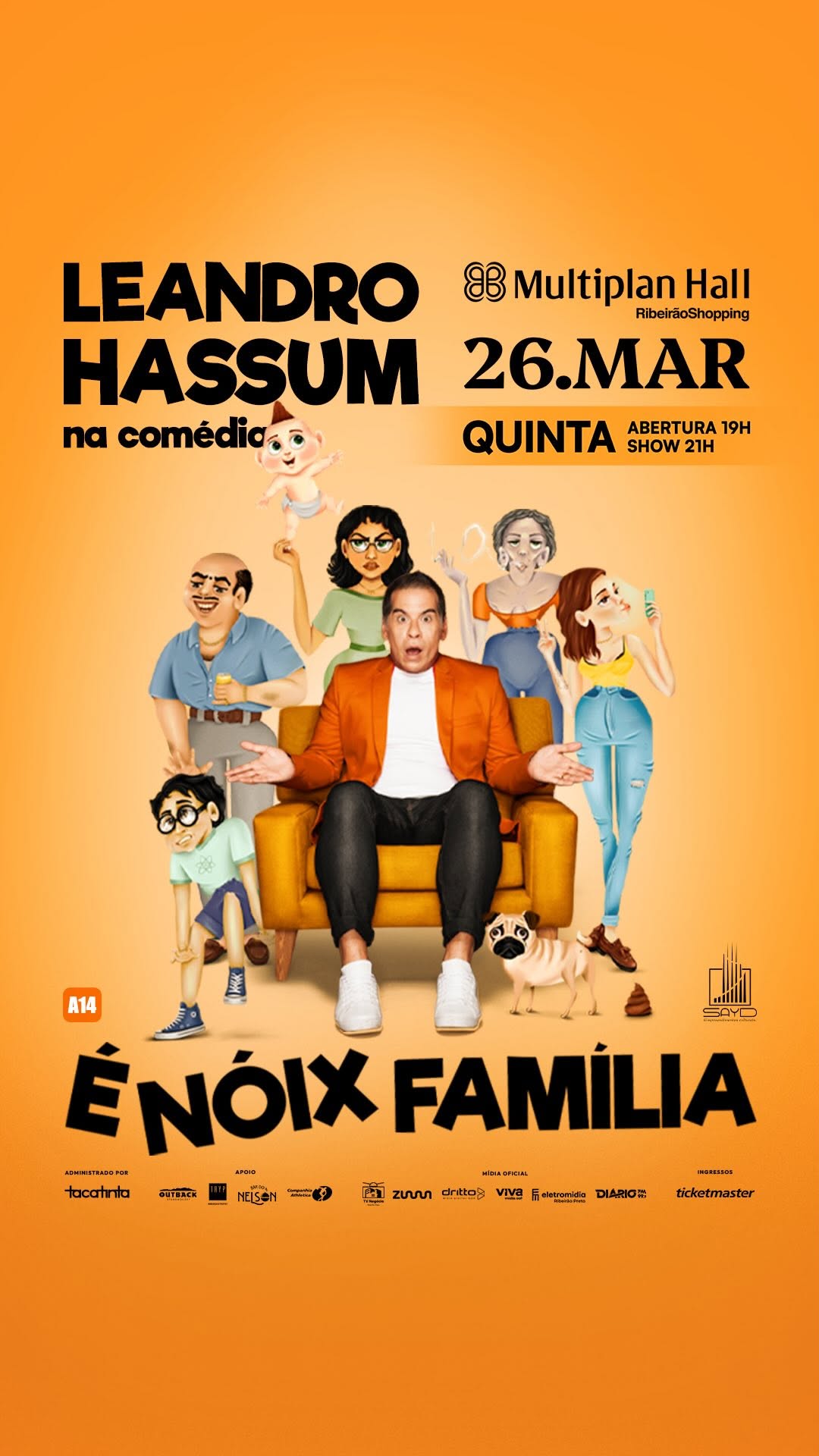 Leandro Hassum - É Noix Família