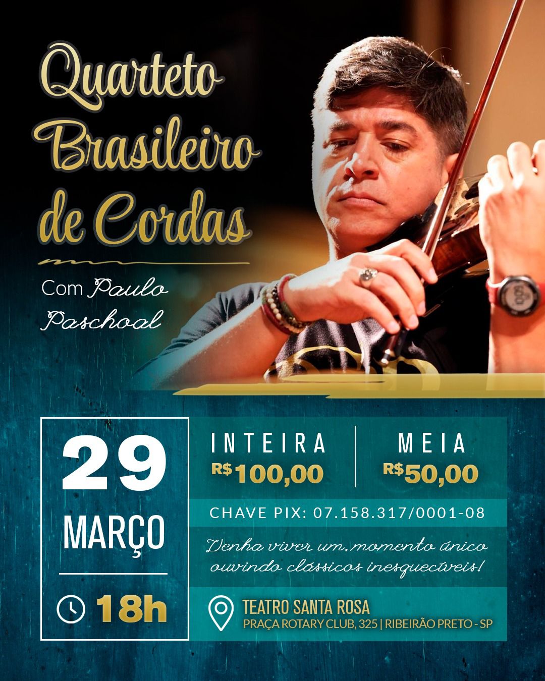Quarteto Brasileiro de Cordas com Paulo Paschoal