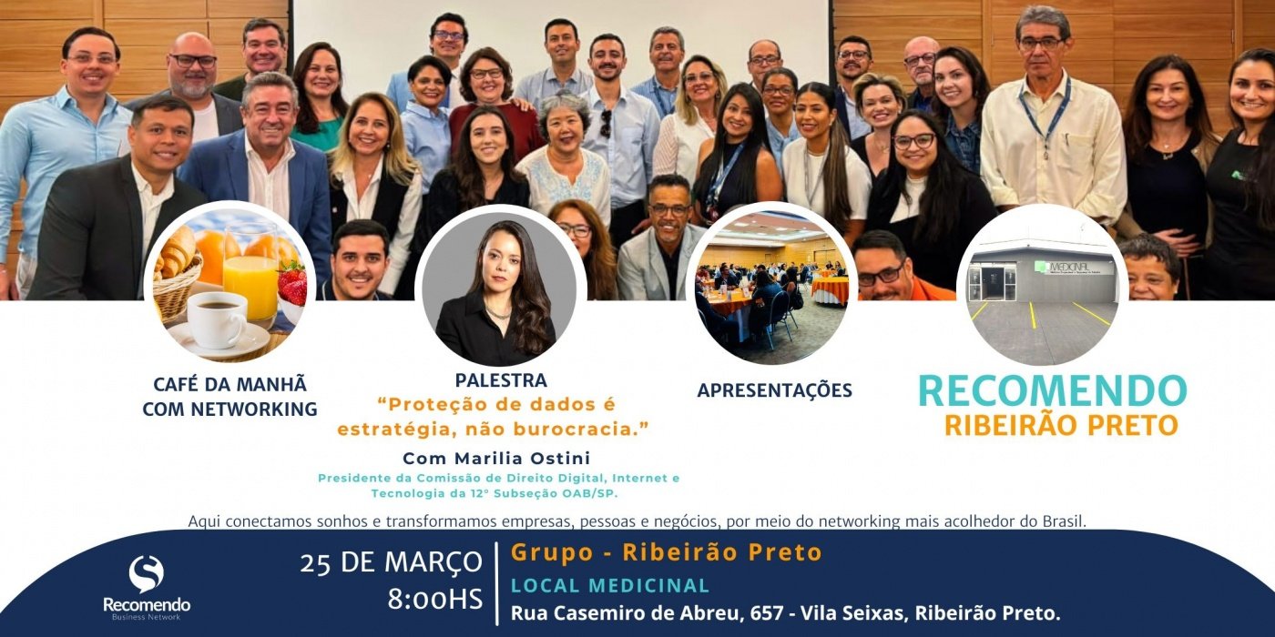 Recomendo agora também em Ribeirão Preto