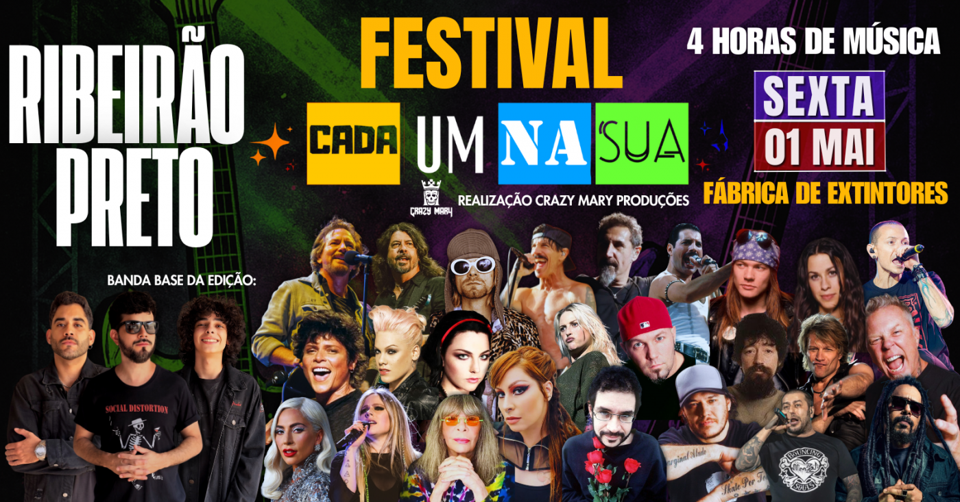 Festival Cada Um Na Sua em Ribeirão Preto/SP