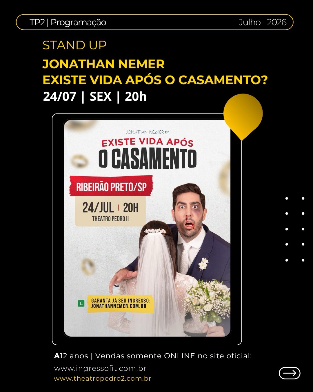 Jonathan Nemer: Existe vida após o casamento ? 